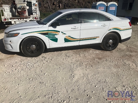 2014 Ford Taurus Sedan Police Cruiser