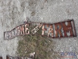 Large Welcome to the Farm Sign