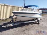 1984 WELCRAFT 17' BOW RIDER BOAT I/O