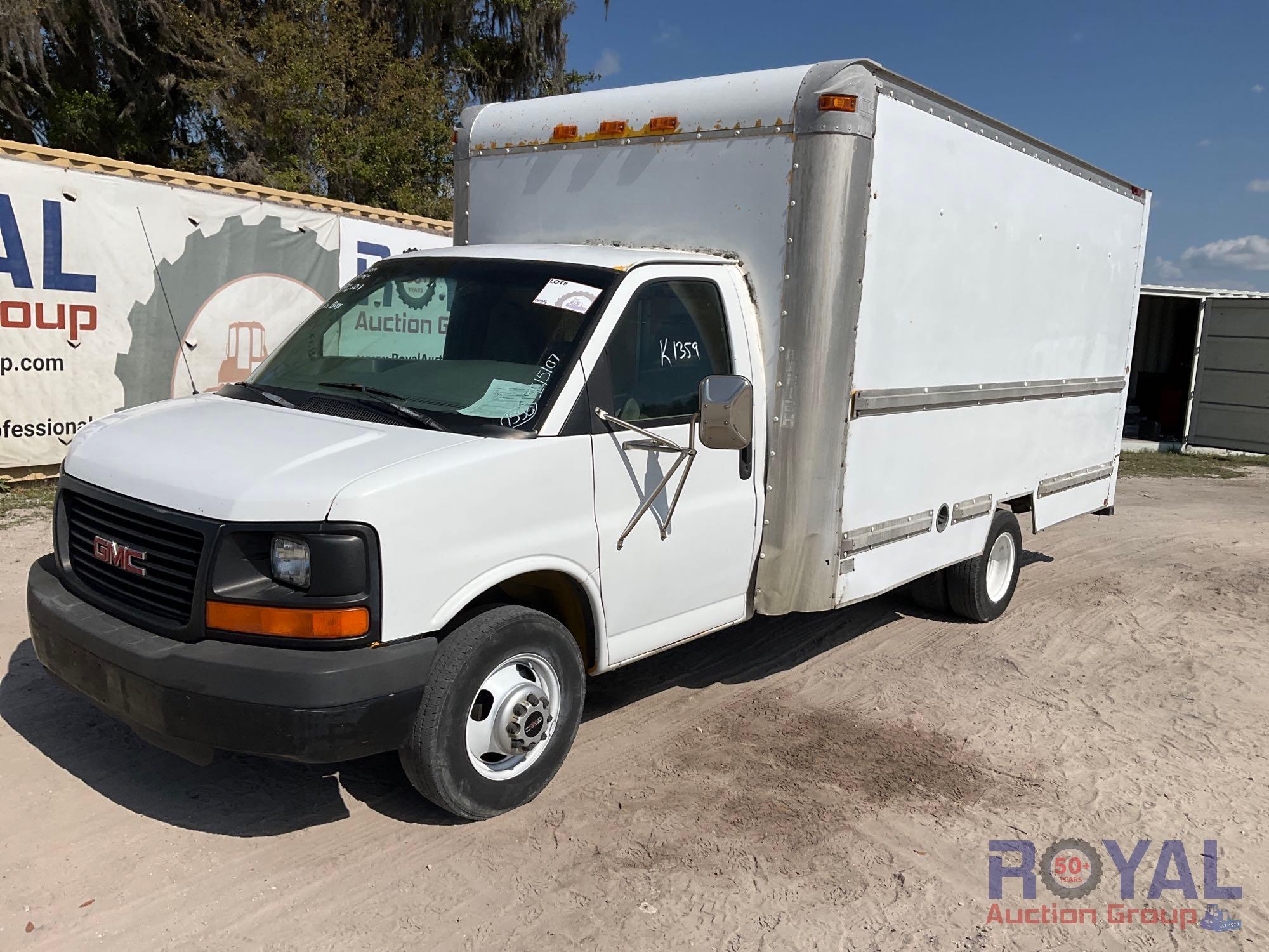 2003 GMC Savana 14 FT Box Truck Proxibid