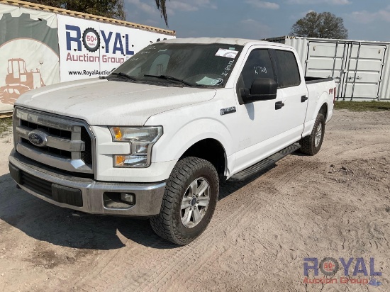 2017 Ford F-150 4X4 Crew Cab Pickup Truck