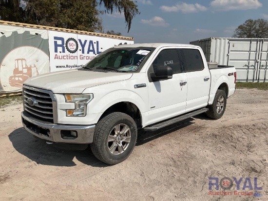 2015 Ford F-150 4X4 Crew Cab Pickup Truck