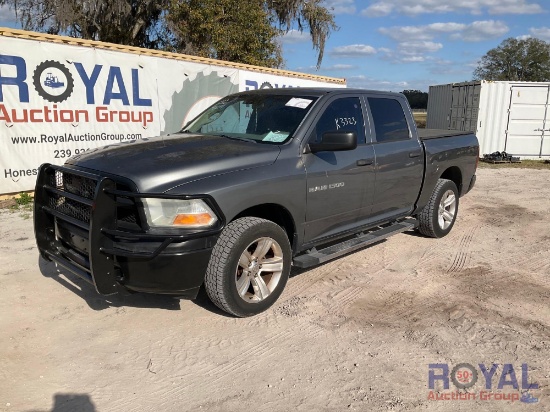 2012 Dodge Ram 1500 4X4 Crew Cab Pickup Truck