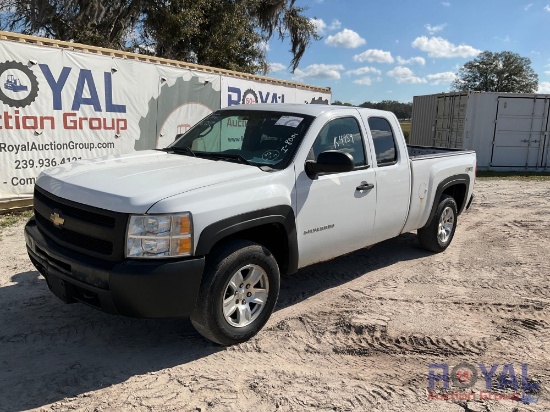 2011 Chevy Silverado 4x4 Ext Cab Pickup Truck