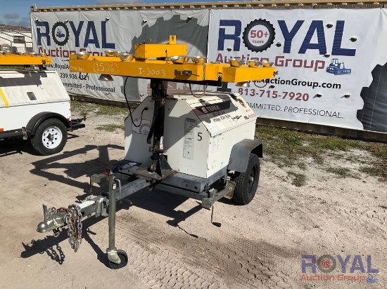 2011 Terex RL4000 Towable Light Tower Runway Closure Marker