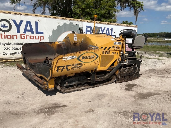 2009 Weiler P385B Asphalt Paver