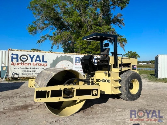 Ingersol Rand SD100-D Articulated Vibratory Dirt Compactor Roller