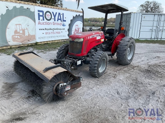 2014 Massey Ferguson 2615 4WD Sweeper Broom Tractor