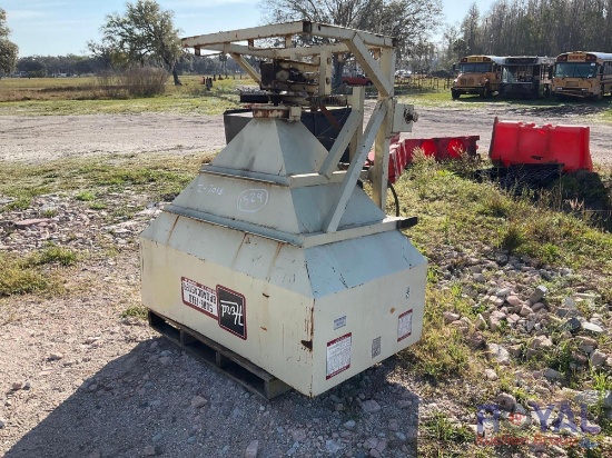 Hurd Model 2440 3pt Spreader Seeder