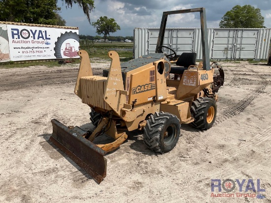 1994 Case 460 Ride On Trencher