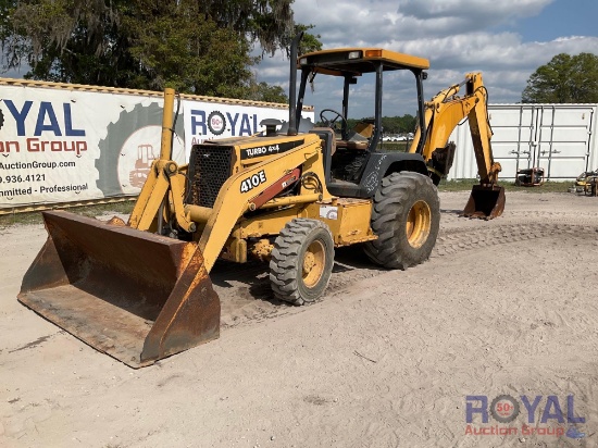 John Deere 410E 4X4 Backhoe Loader