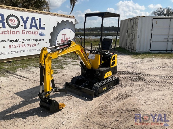 2022 AgroTK QH12 Mini Excavator
