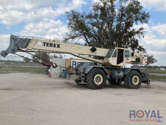 Terex RT555 4x4x4 55 Ton Rough Terrain Crane