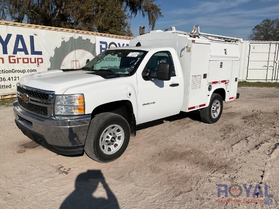 2012 Chevrolet 3500 Enclosed Service Truck