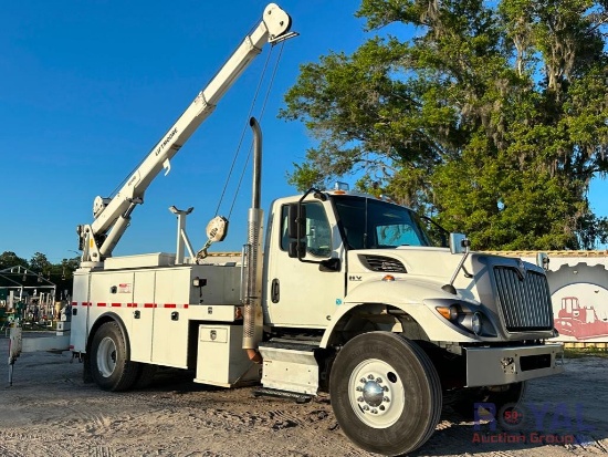 2020 International HV 607SVA 10,000lbs Crane Mechanics Truck
