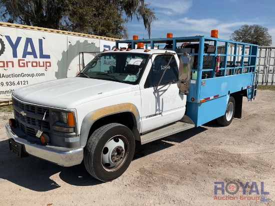 1997 Chevrolet C3500 Flatbed Service Truck