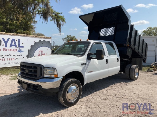 2004 Ford F-450 Crew Cab Dump Truck