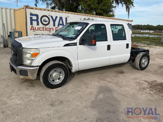 2013 Ford F-250 Pickup Truck Cab & Chassis