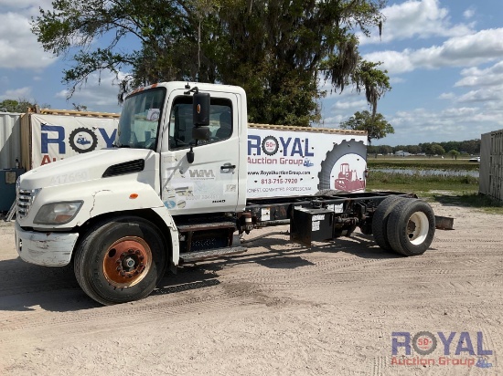 2009 Hino 338 Cab and Chassis Wet Kit Truck
