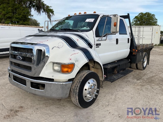 2006 Ford F-650 Flat Bed Truck