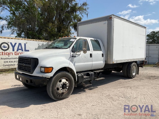 2000 Ford F-650 16 Foot Box Truck