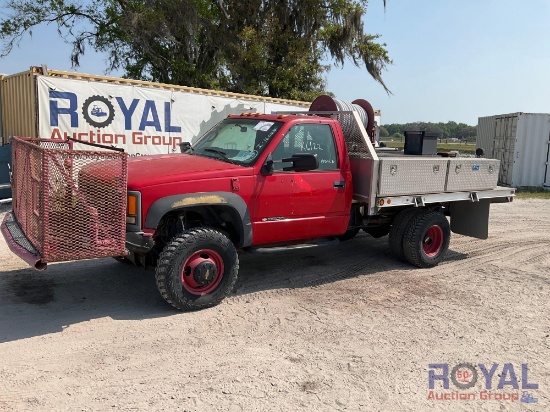 97 Chevy C3500 Fire Rescue Truck 4X4