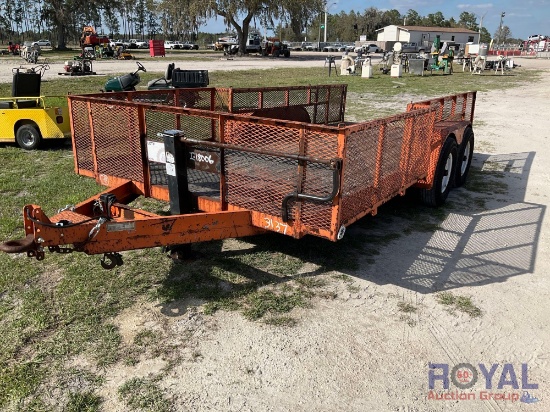 2006 Trailer Tandem Axle Pintle Hitch Trailer