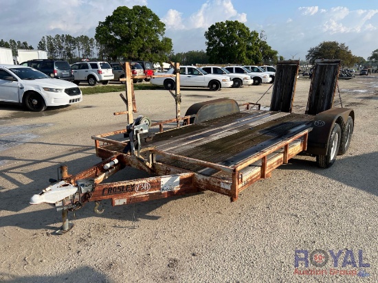 1998 Crosley T/A Trailer with Fold Down Ramps