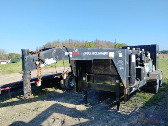 2013 Copper River Fabricators T/A Gooseneck Lube Tech Service Trailer