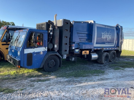 2015 Crane Carrier Co. Side Loader Garbage Truck