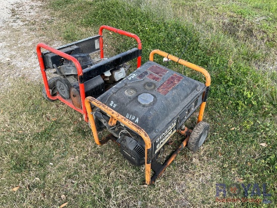 2-Generac GP5500 Portable Generators