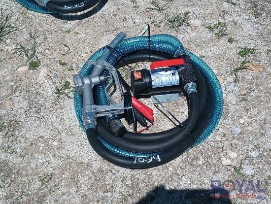 diesel pump with hose