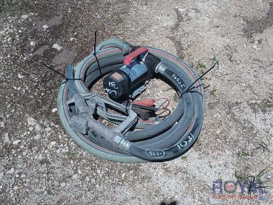 diesel pump with hose