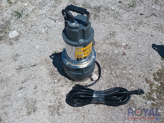mustang mp4800 submersible pump