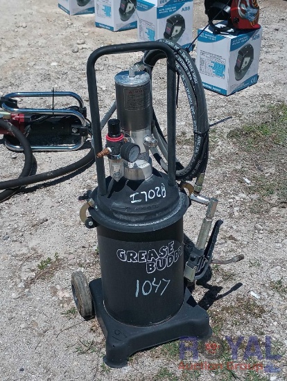 grease buddy grease pump on wheels