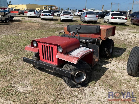 Utility Dump Cart