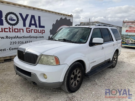 2003 Lincoln Navigator 4X4 SUV