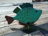 Bobble Fish Yard Art