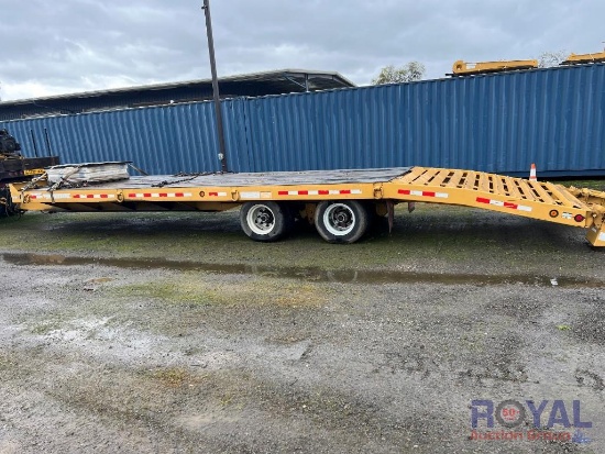 2012 Towmaster T-40 Tag Along Equipment Trailer