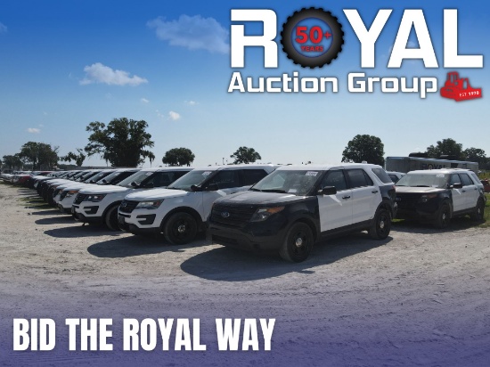 MAY 20TH TAMPA RING 2 GOV SURPLUS CAR/SUV AUCTION