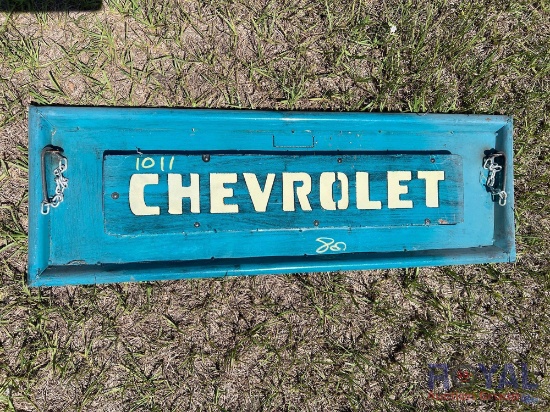 Chevrolet Tailgate Sign