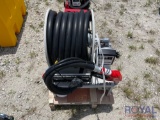 2023 Diesel Pump with Meter, 50ft Hose Reel, and Nozzle