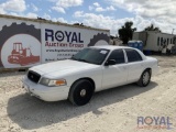 2011 Ford Crown Victoria Police Cruiser
