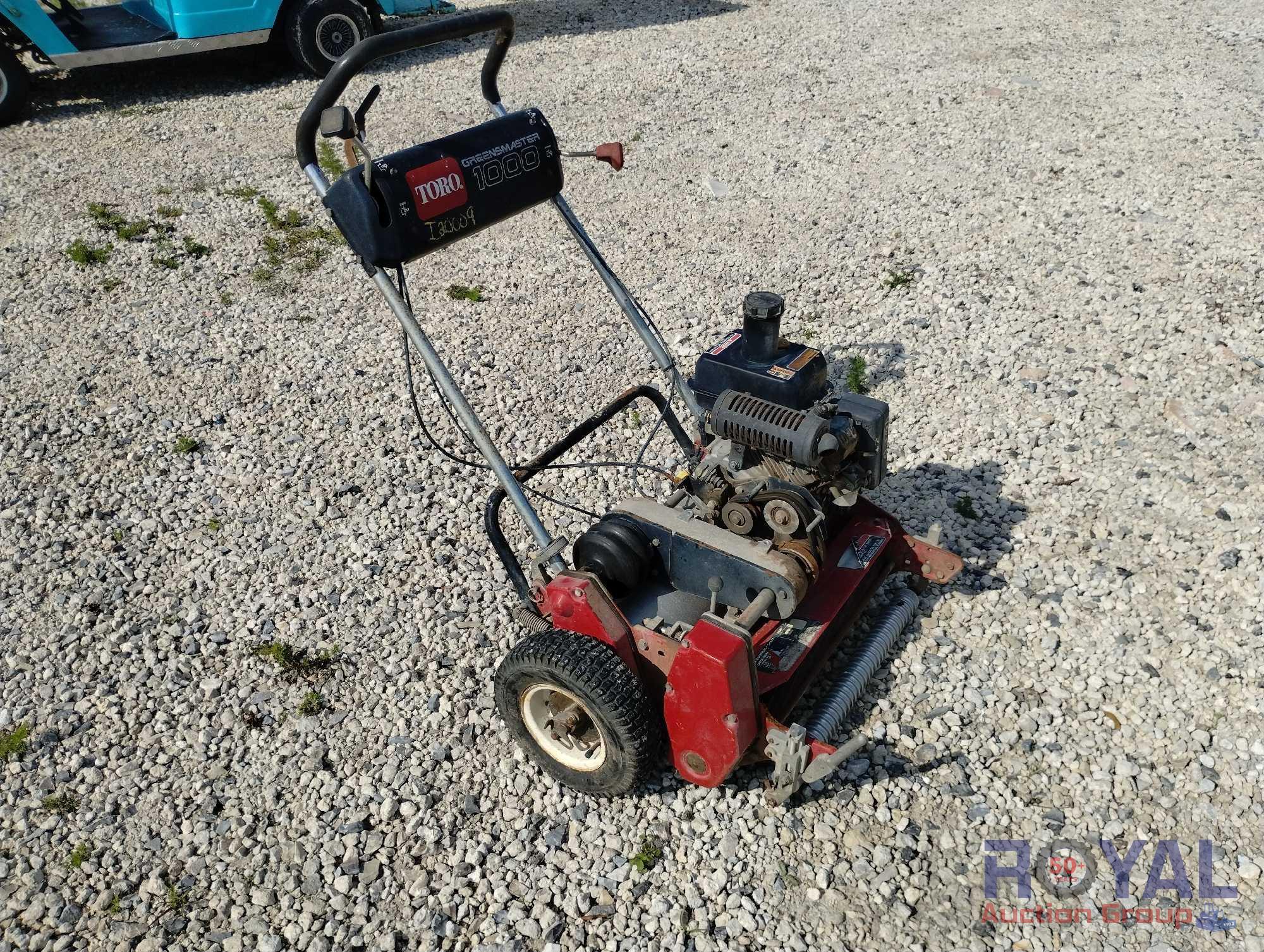 Walk Behind Toro 1000 Reel Mower Toro Lawn Reel Mower For Golf