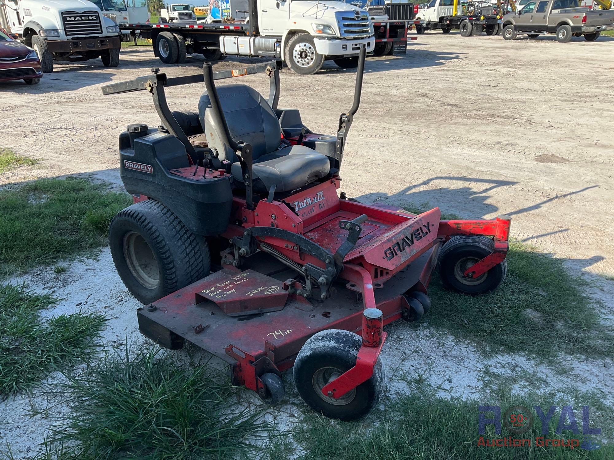 2014 Gravely Pro Turn 472 72in Deck Zero Turn Proxibid