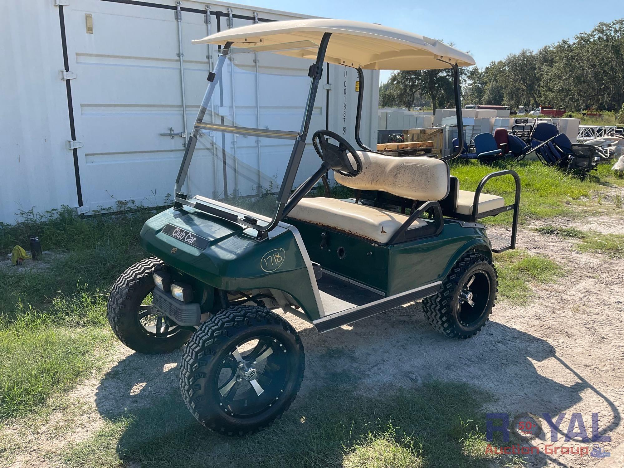 2003 Club Car Lifted DS Electric Golf - Peebles Golf Cars