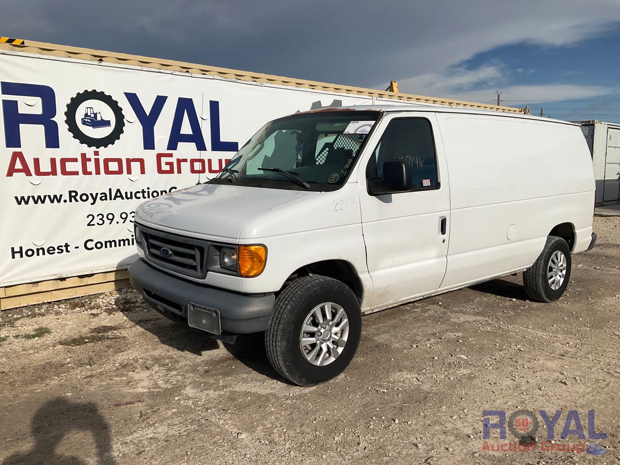 2006 Ford Econoline E250 Cargo Van Proxibid