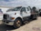 2009 Ford F750 Diesel Crew Cab Gooseneck Hauler Flatbed Truck