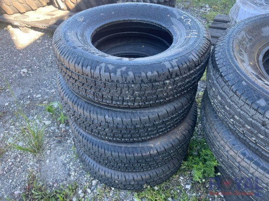 Lot of 2 Unused ST205/75R15...Trailer Tires