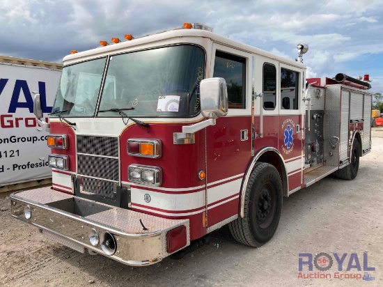 1999 Pierce Model Tilt Cab Truck Saber Fire Truck
